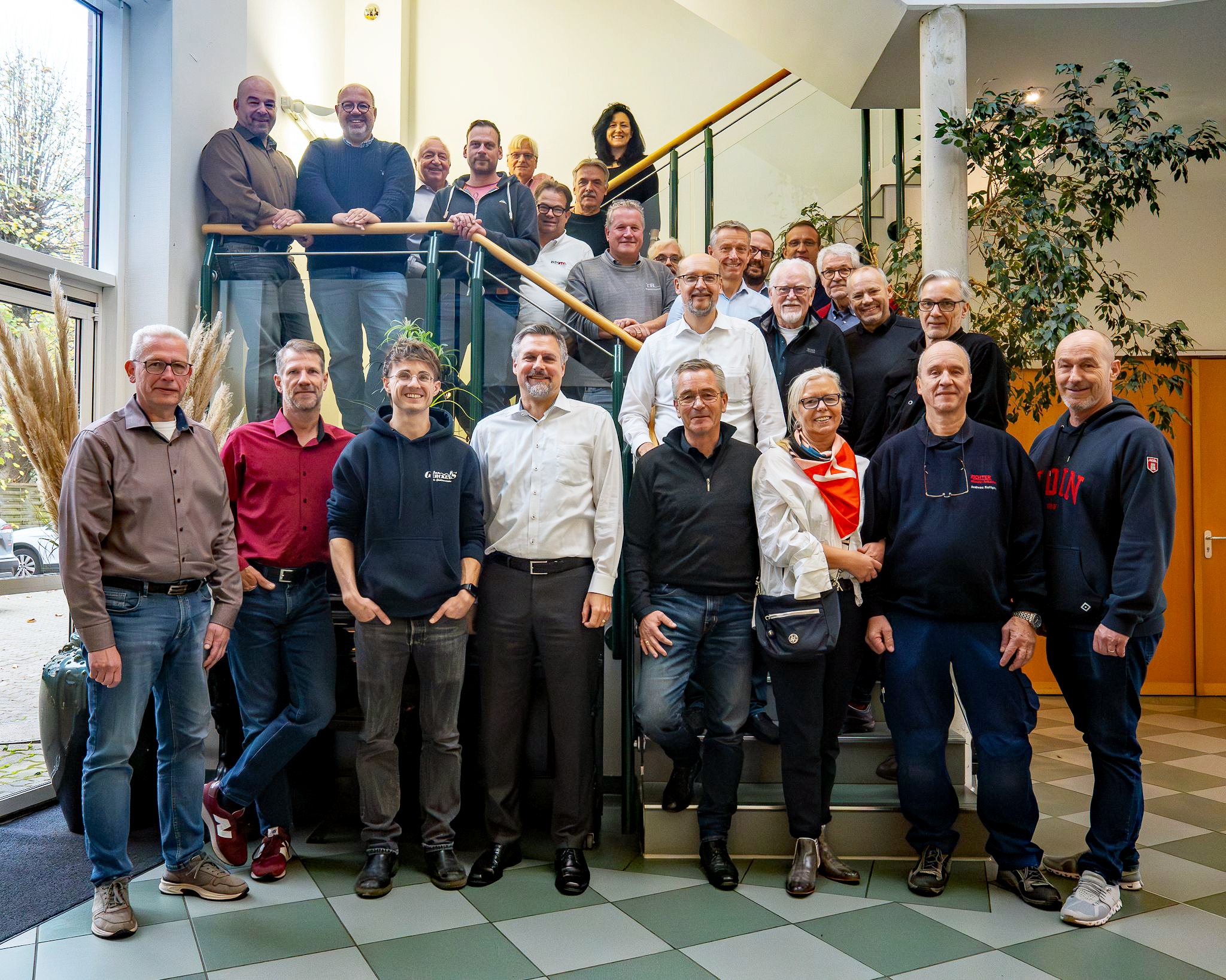 Das Team der NordExperten beim wöchentlichen gemeinsamen Frühstück