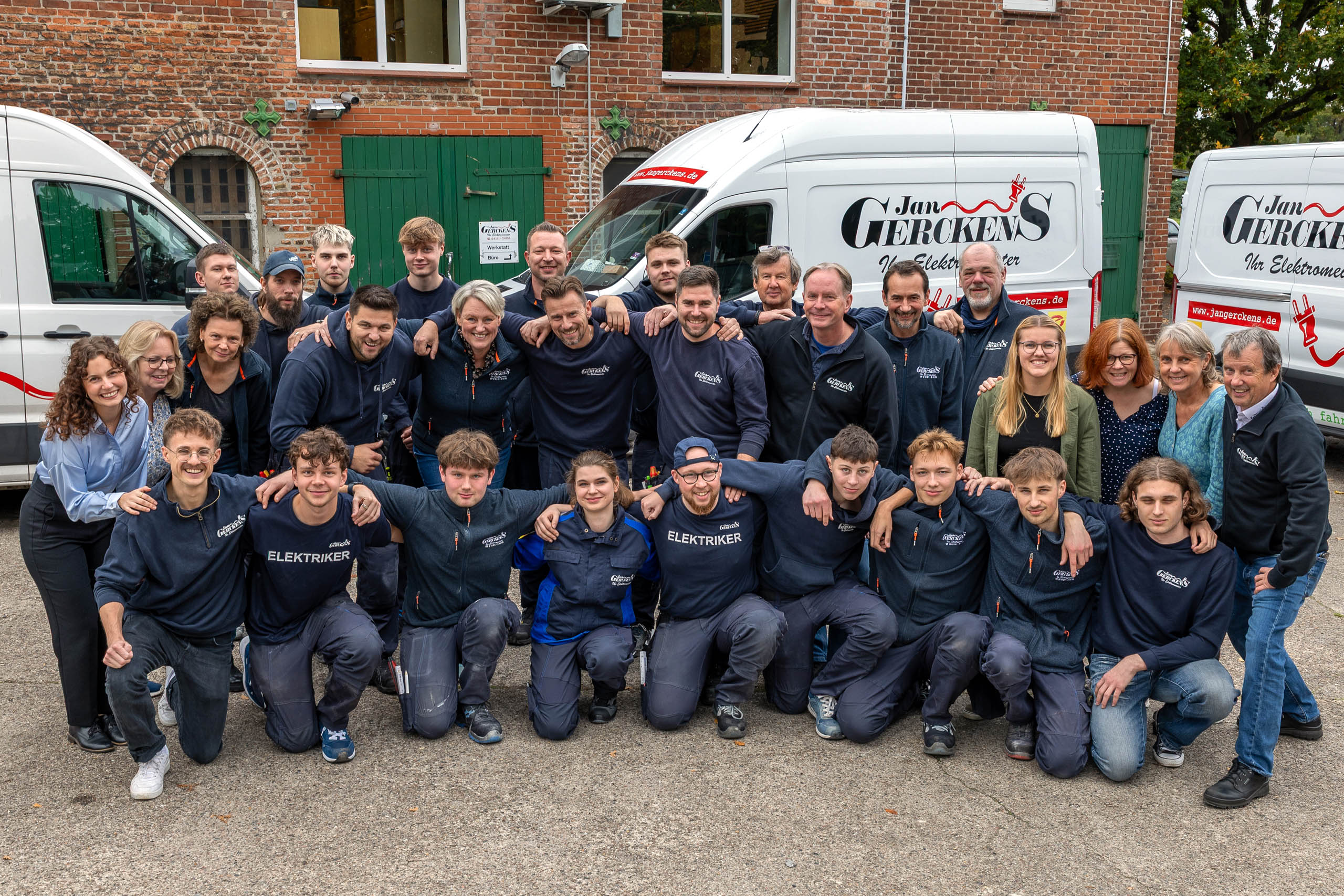 Die Azubis der Firma Gerckens, Stand März 2025 Die Azubis der Firma Gerckens, Stand März 2025
