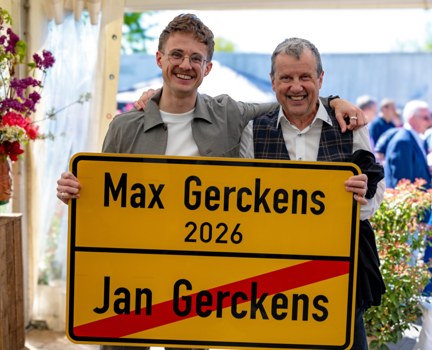 Max Gerckens übernimmt den väterlichen Elektrobetrieb von Jan Gerckens